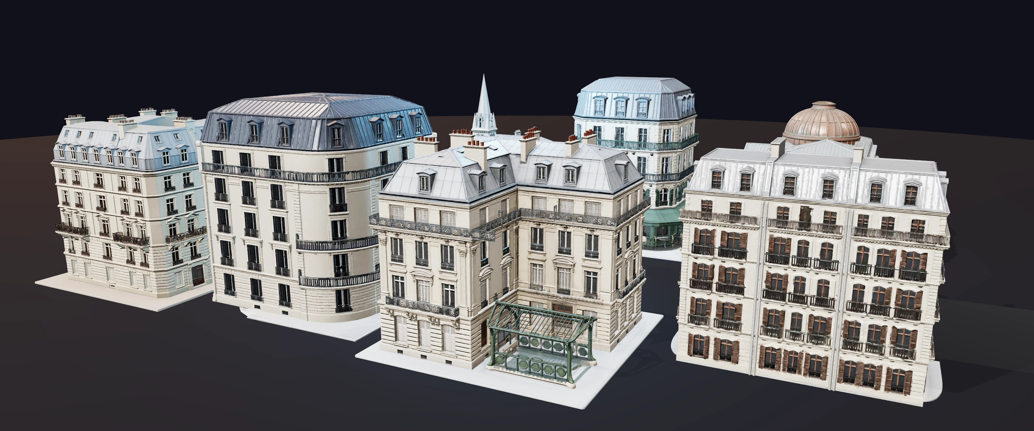 Boulevard Capital Kit — all pieces