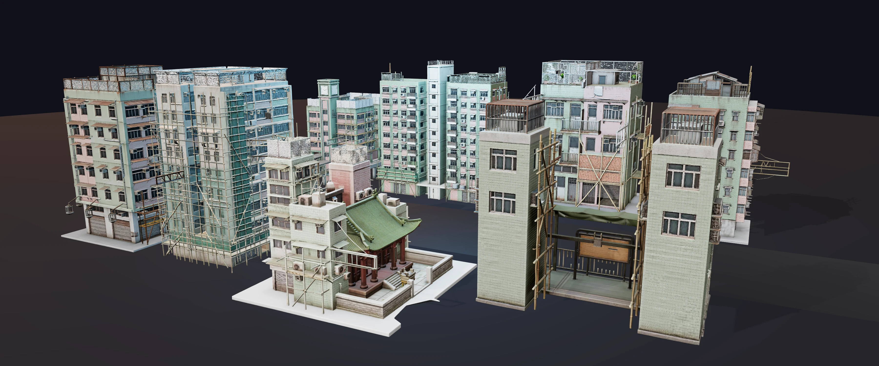 Harbour High-Rise Kit — all pieces