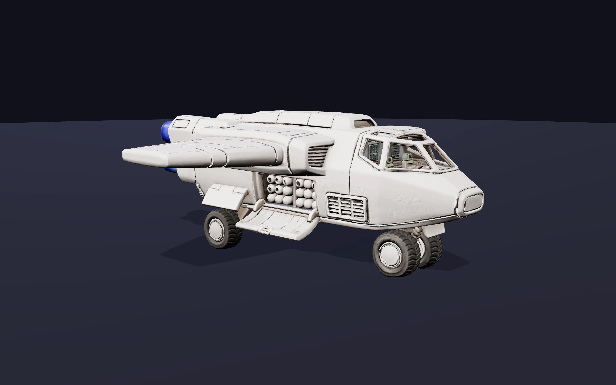 Anvil Bomber — ¾ view
