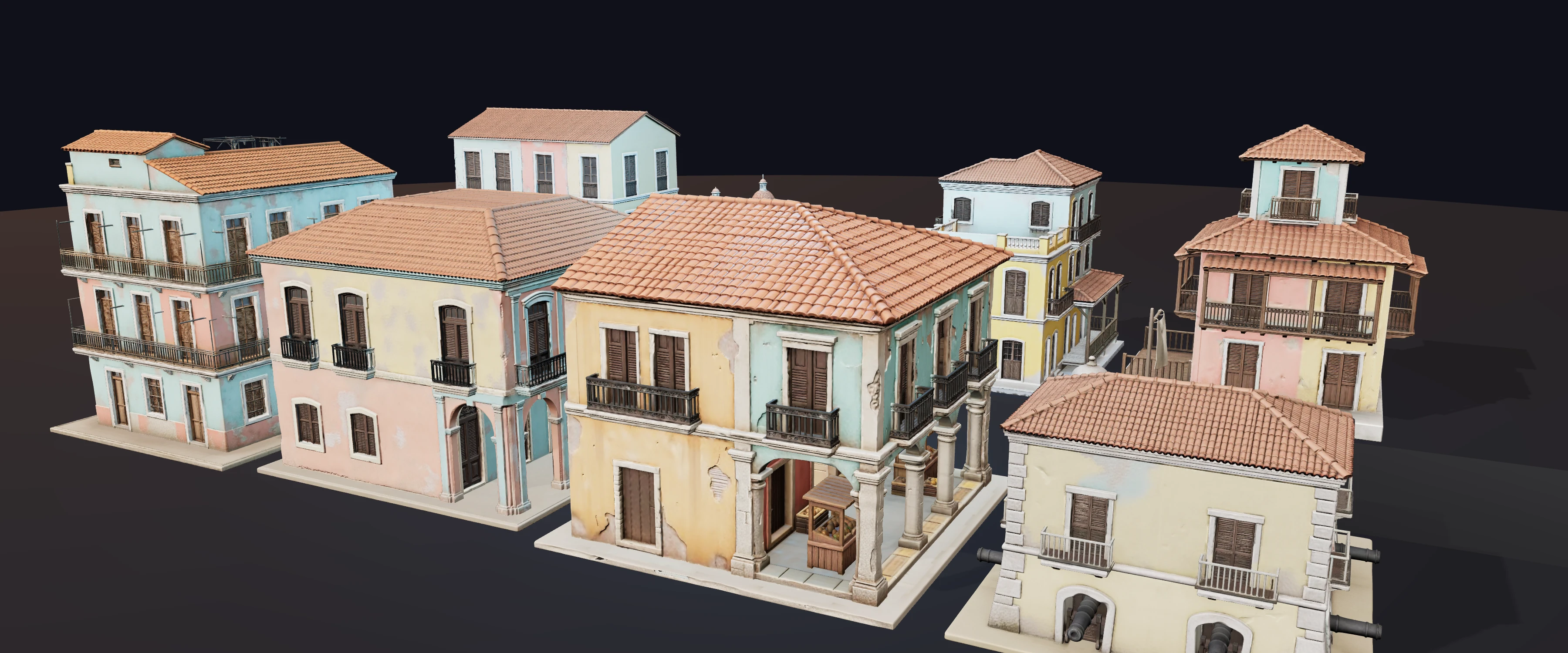 Tropic Colonial Kit — all pieces