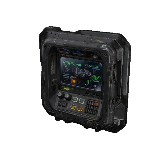 Sci Fi Wall Console (Embedded)