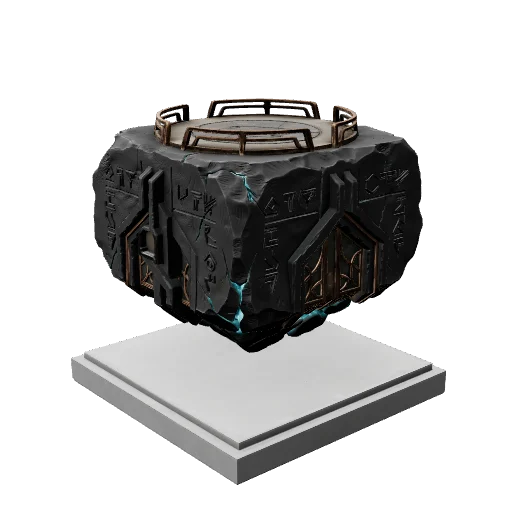 Floating Rock Platform