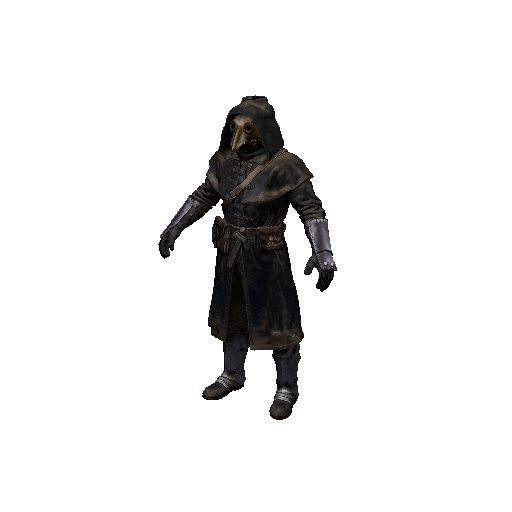 Character Plague Doctor Knight