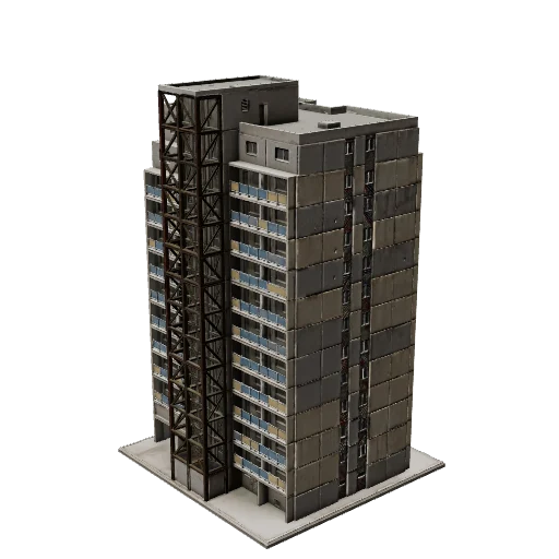 Concrete Tower Block