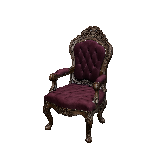 Ornate Victorian chair
