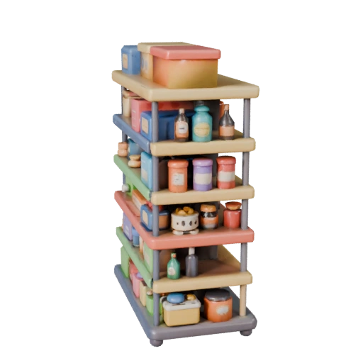 Stocked Shelf