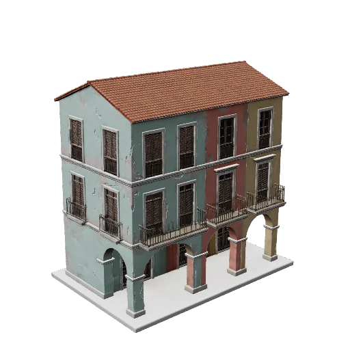 Arcaded Shop Row