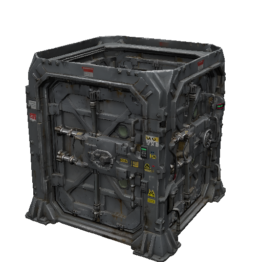 Reinforced Blast Door (Closed)