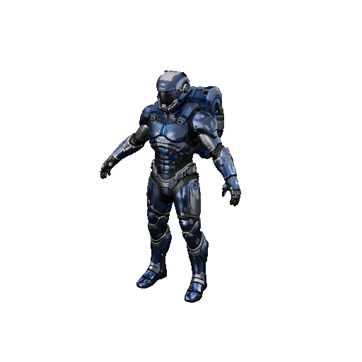 Character Plasma Shock Trooper