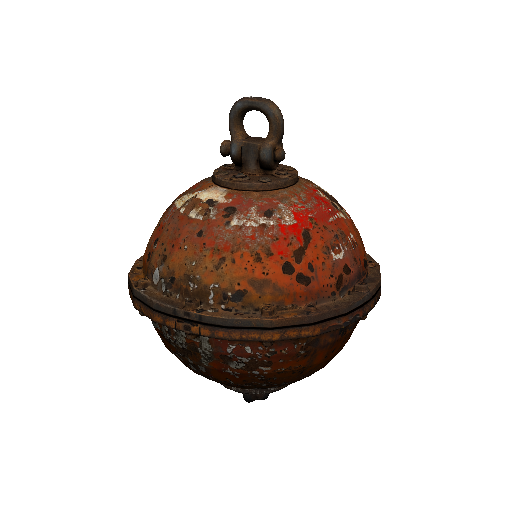 Rusted Mooring Buoy