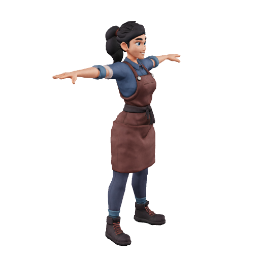 Barista NPC (Female)