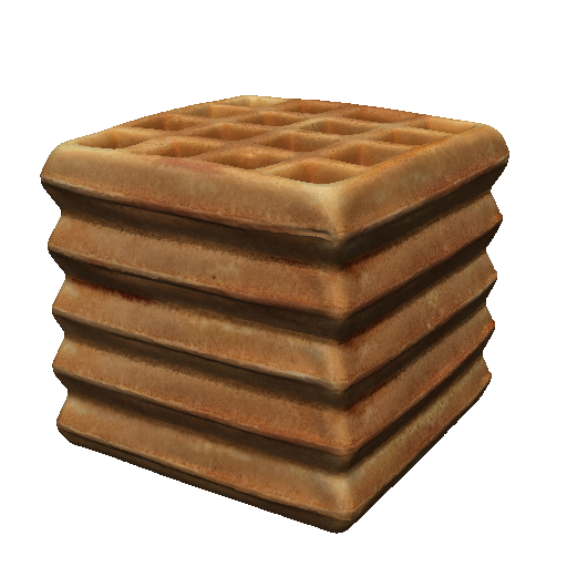 Stacked waffles