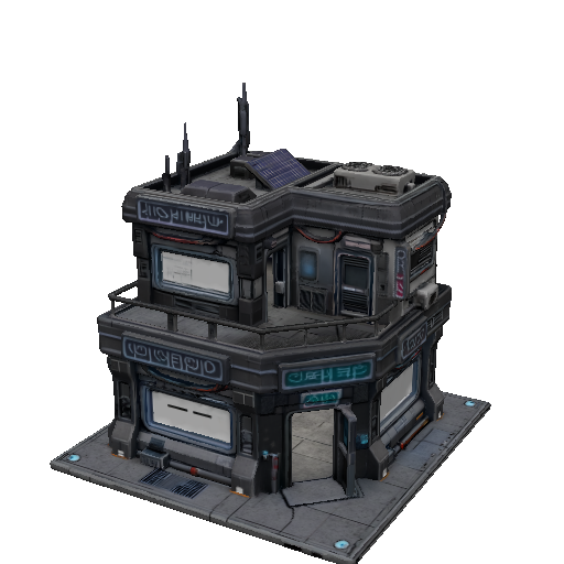 Cyber Modular Cafe