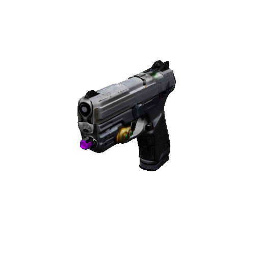 Sci fi nebula beam handgun