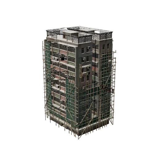 Bamboo Scaffold Tower