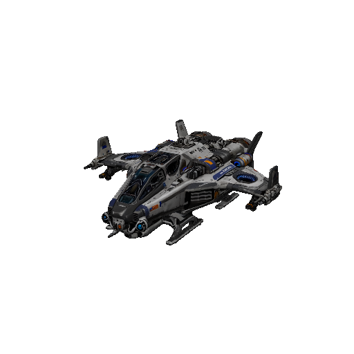 Sci fi hovercraft