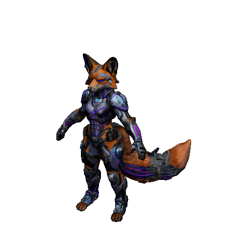 FantasyFox Warrior
