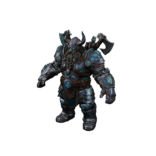Character Dwarven Berserker