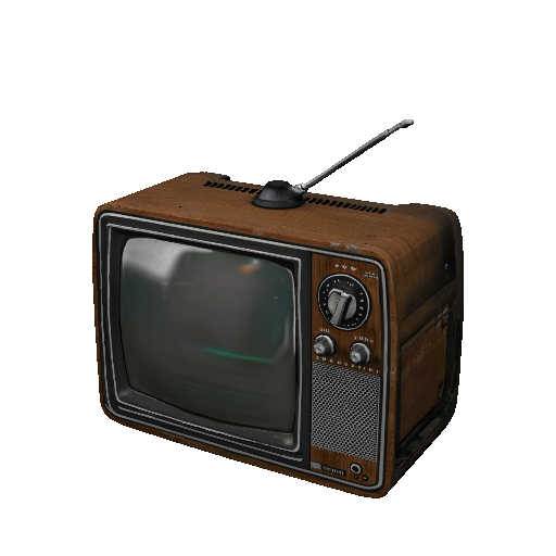 Retro television set