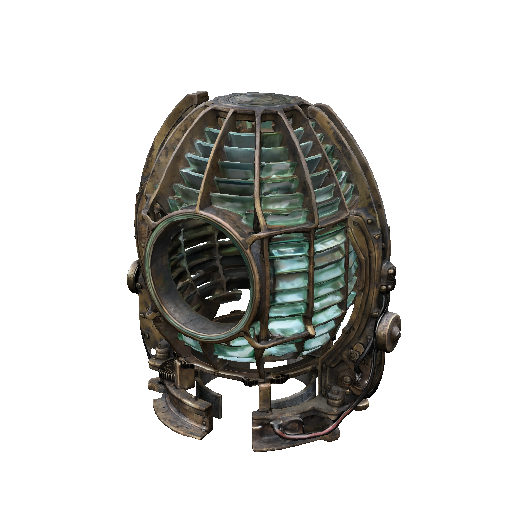 Old Lighthouse Lens