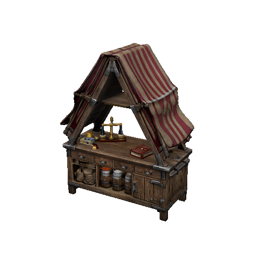 Merchant Stall Counter