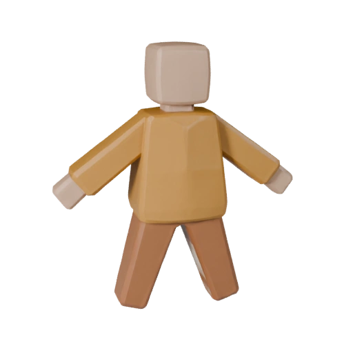 Low-Poly Villager