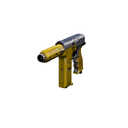 Sci fi industrial welder pistol