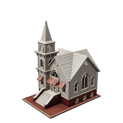 White Clapboard Church
