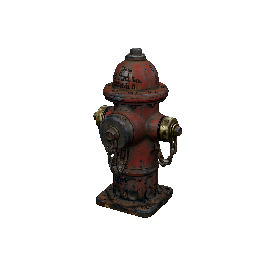 Weathered Fire Hydrant