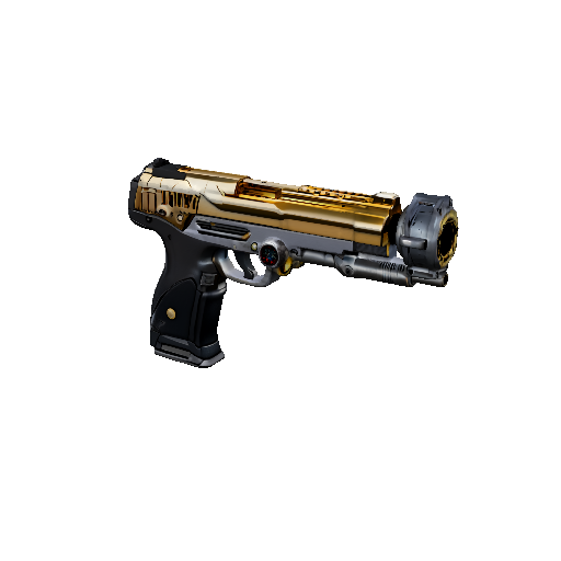 Sci fi chrono shift pistol