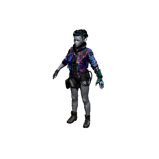 Character Android Hacker