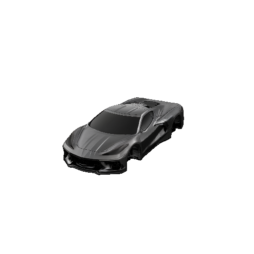 Mid Engine Hypercar Body