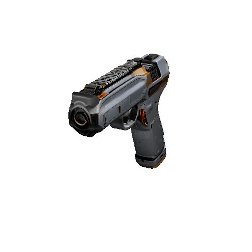Sci fi gauss pistol