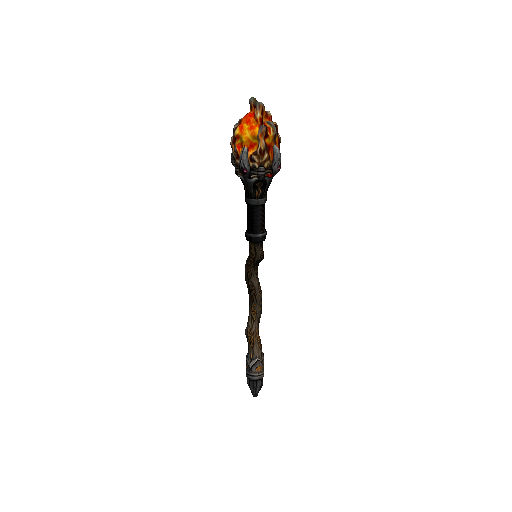 Magic Fire staff