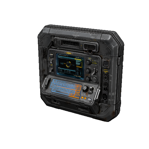 Sci Fi Wall Console (Embedded)