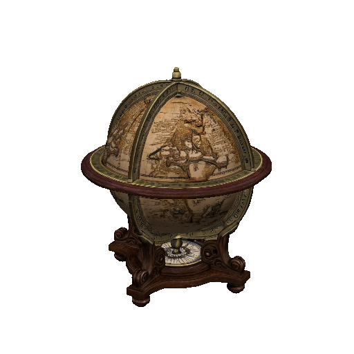 Antique globe