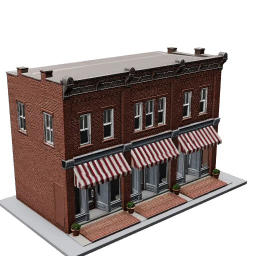 Brick Storefront Row