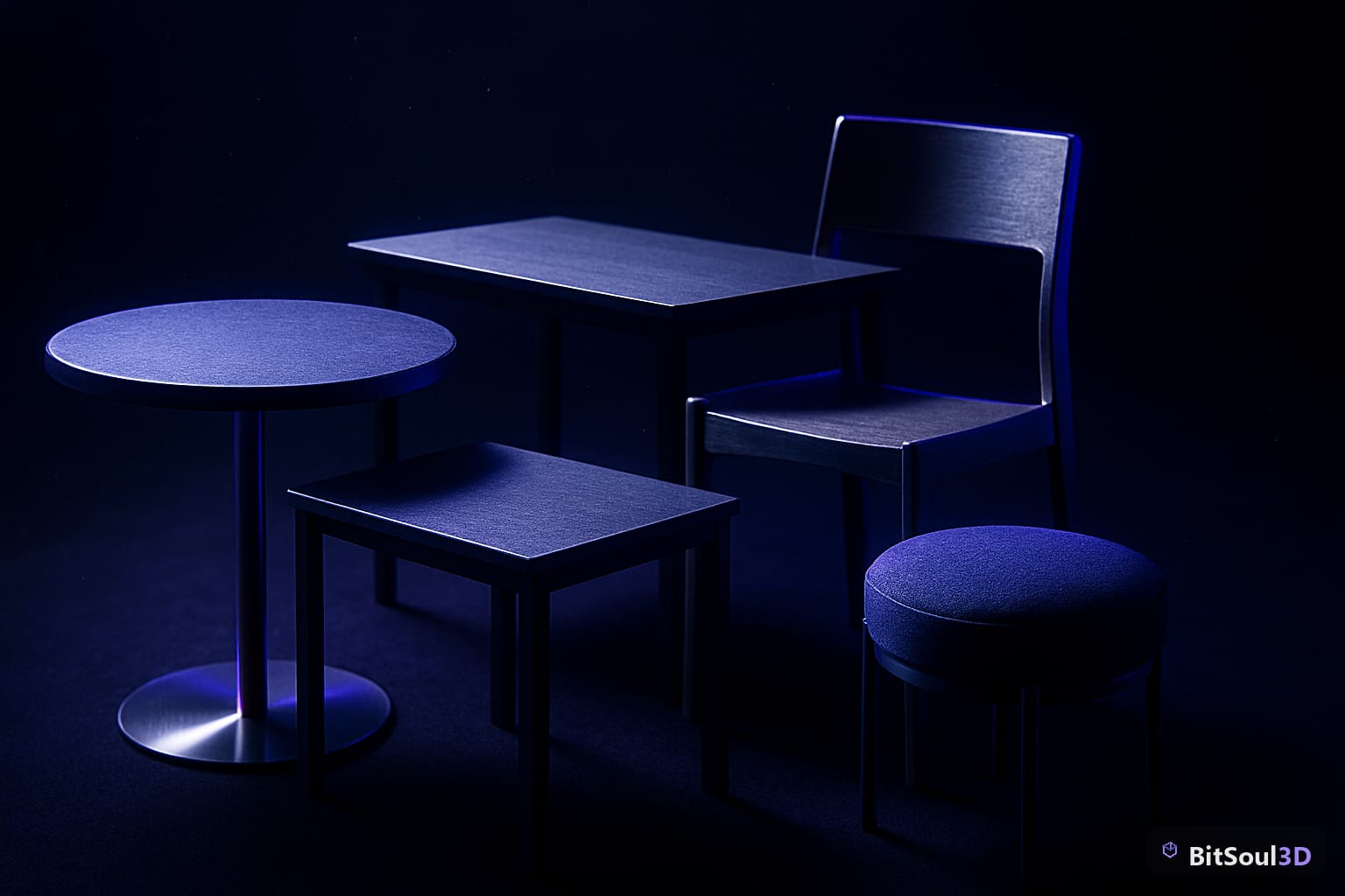 Free 3D furniture assets in Unity URP: import, lighting, and batching