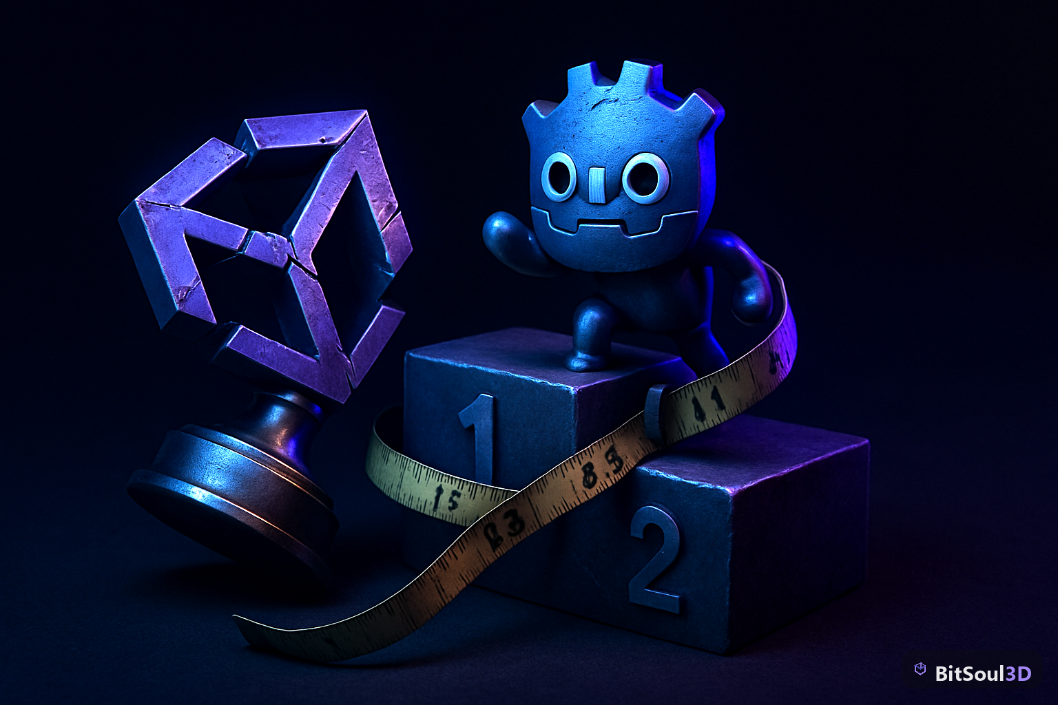Godot passed Unity at GMTK Jam 2026 — what changed for GLB imports