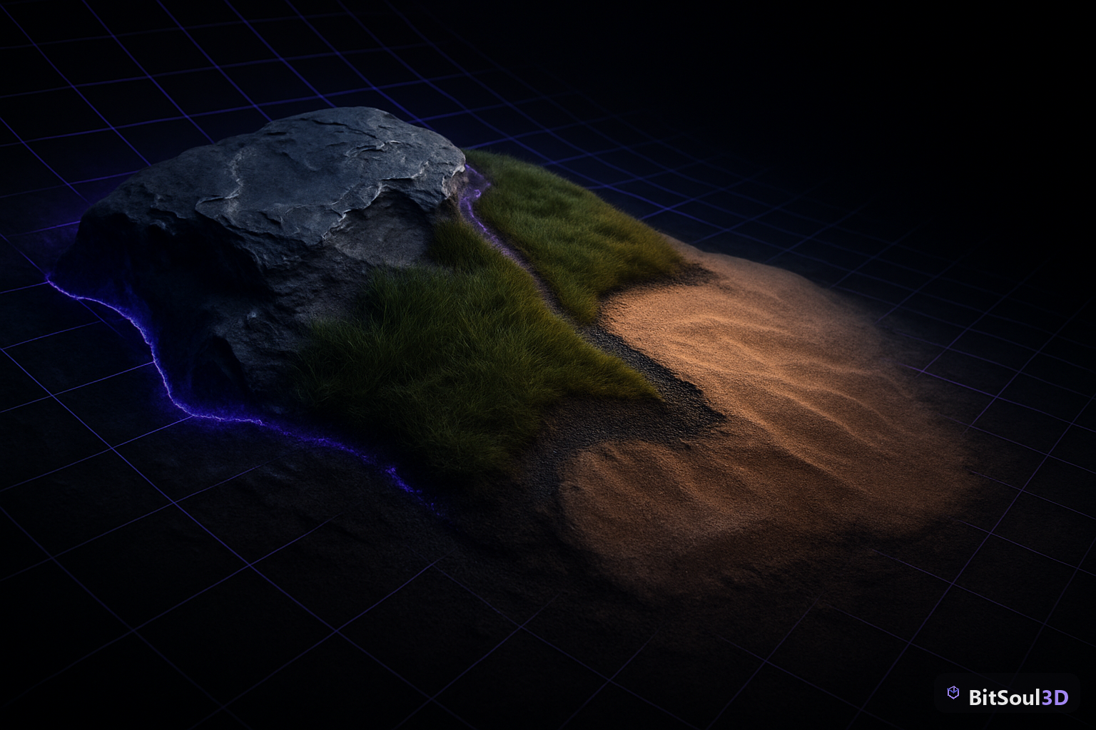 Unity Terrain System for Game Levels: PBR Textures, 3D Asset Placement, and LOD Optimization in URP
