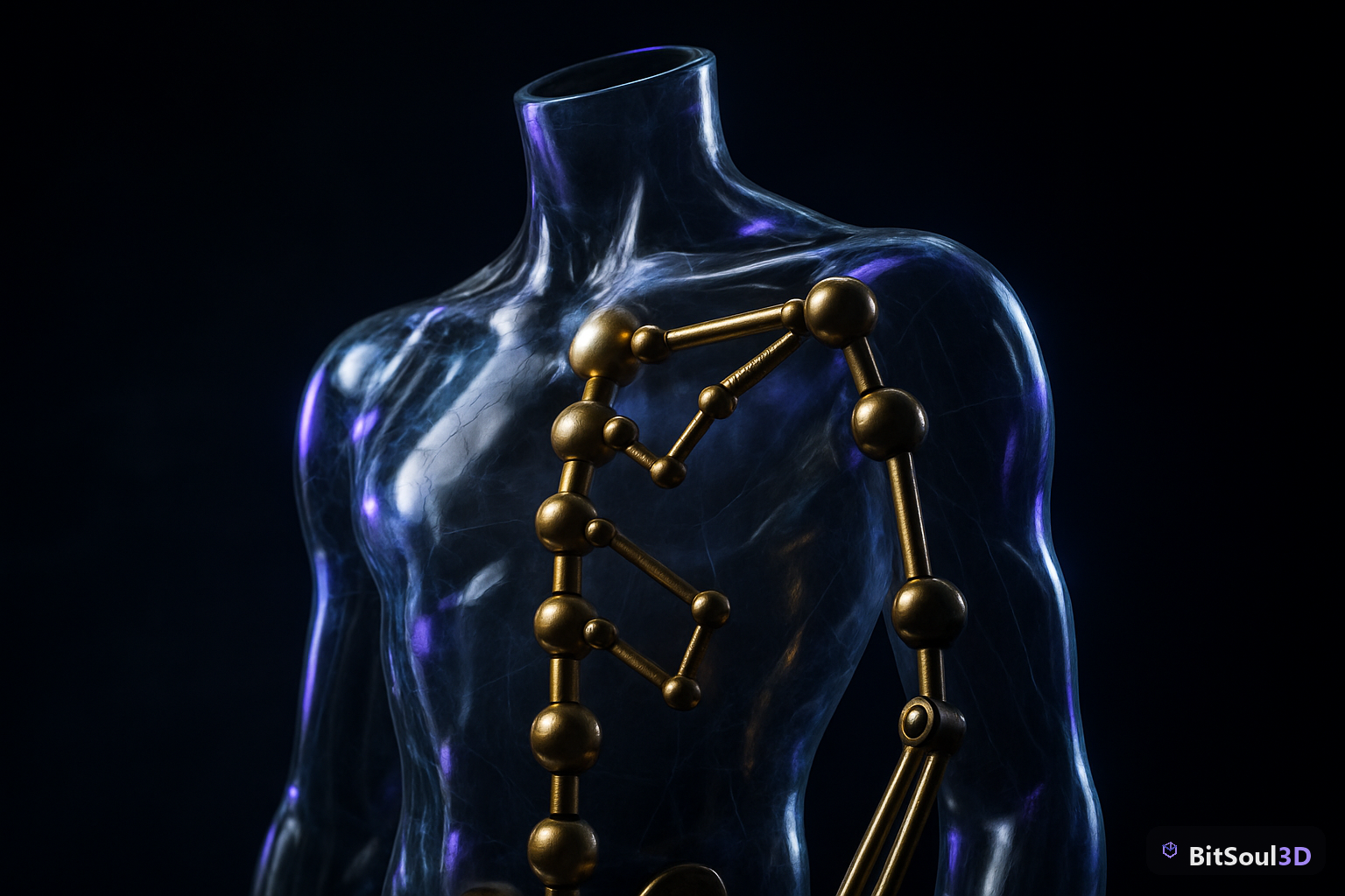 IK Chain Setup with the Inverse Kinematics Constraint — illustrated