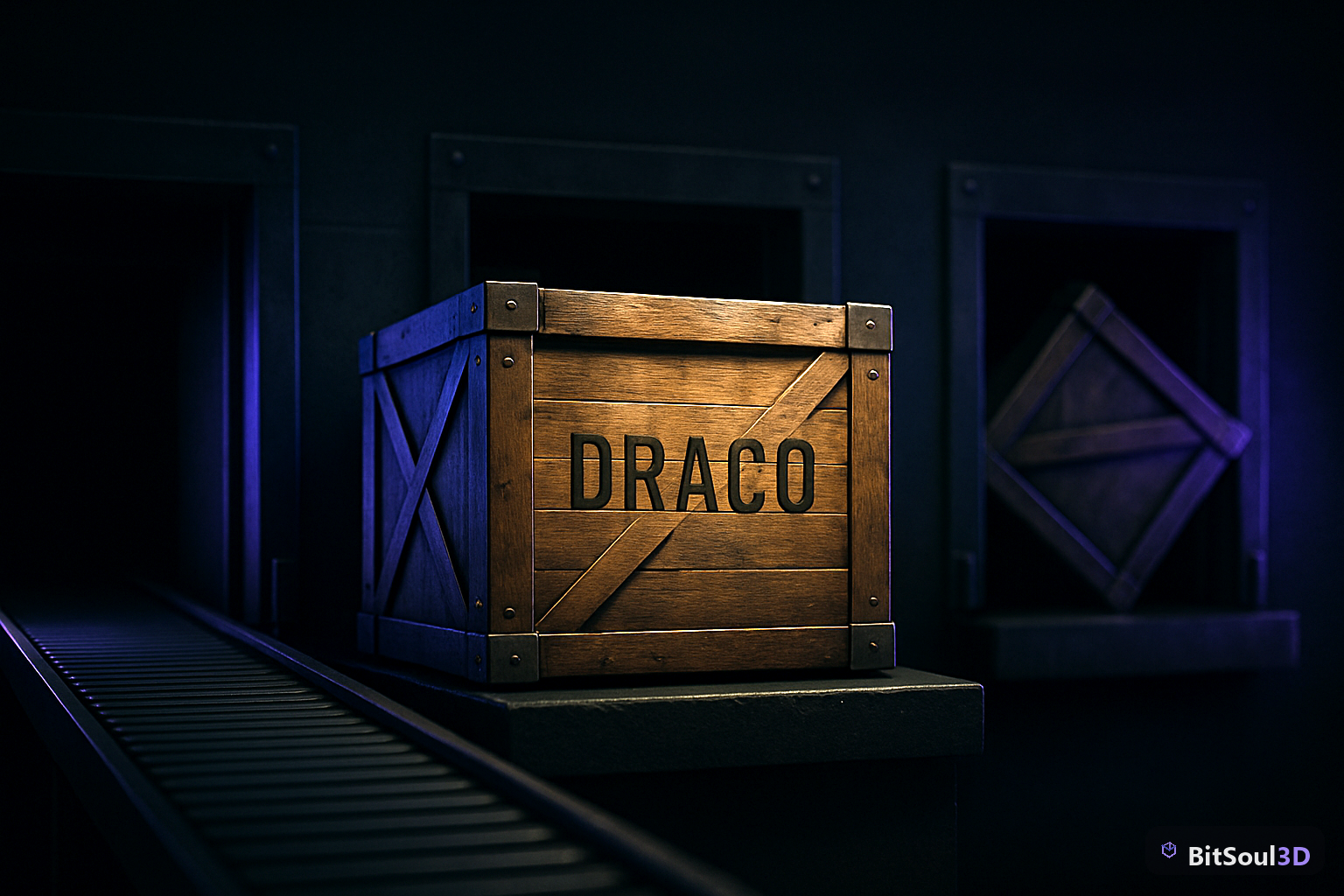 Which engines actually load Draco-compressed GLB files