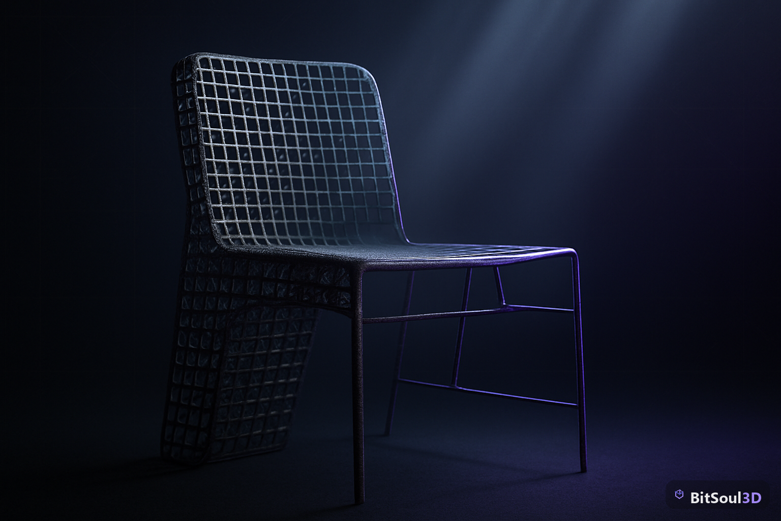 Evaluating free GLB furniture assets before importing — illustrated