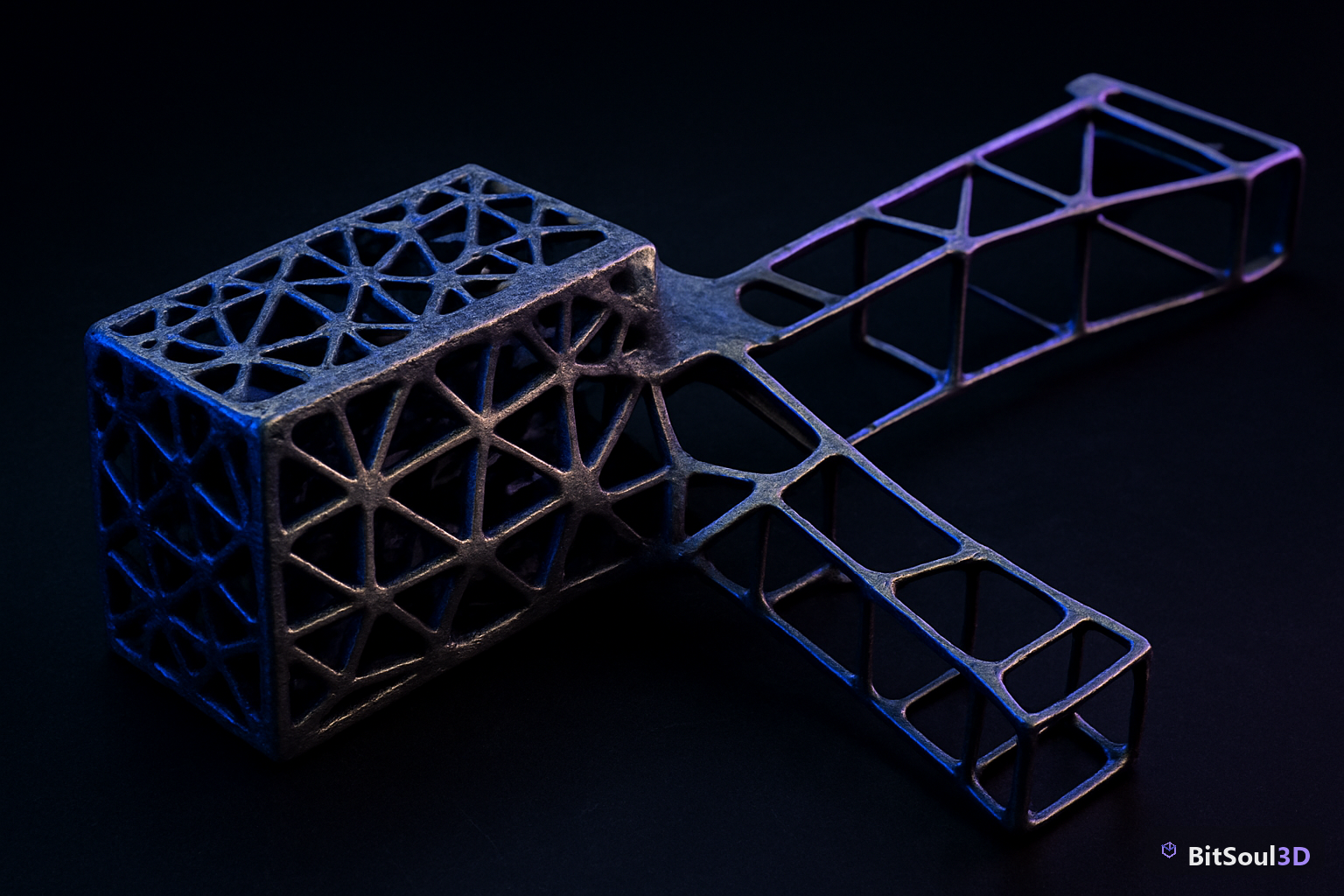 What makes a free 3D weapon model game-ready — illustrated