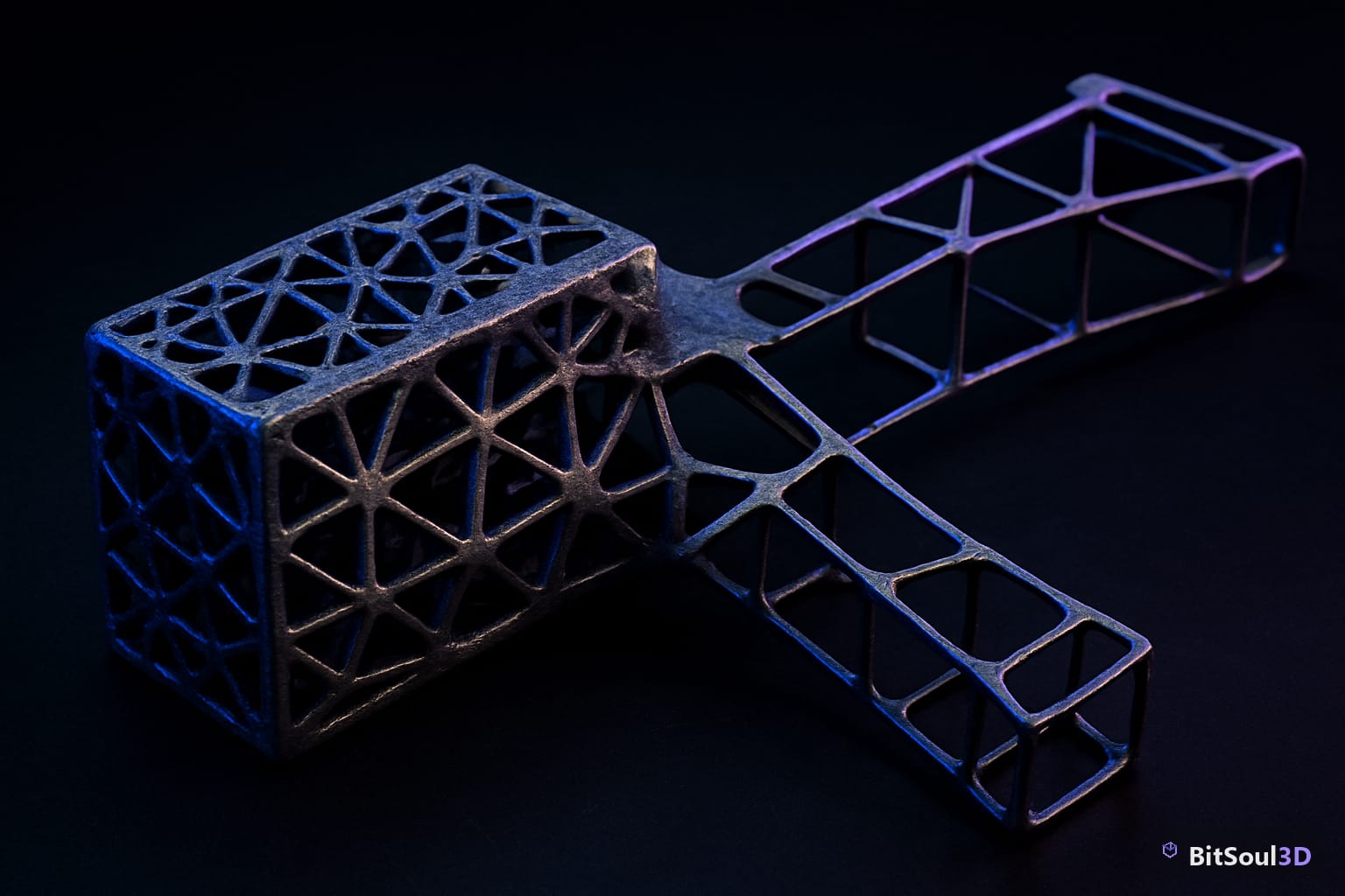 What makes a free 3D weapon model game-ready — illustrated