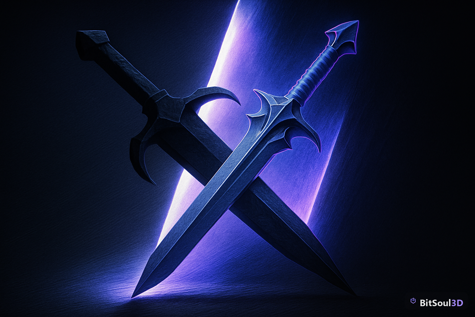 Stylized Swords and Fantasy Melee Weapons — illustrated