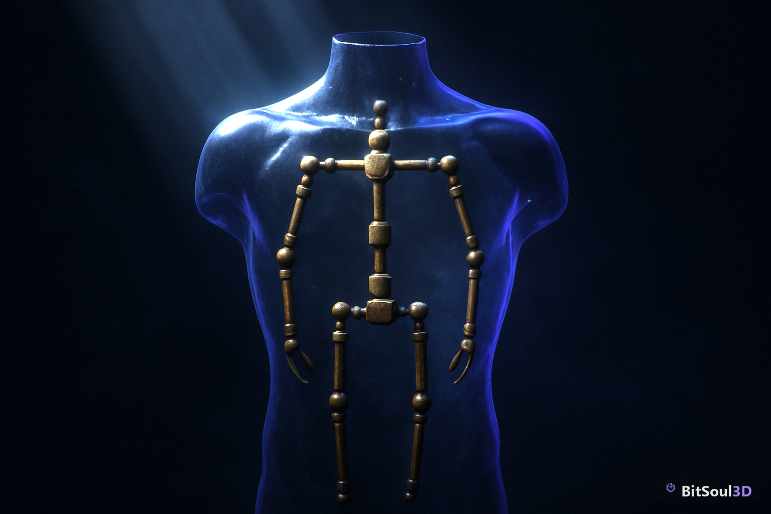 Set up the armature and NLA editor in Blender — illustrated