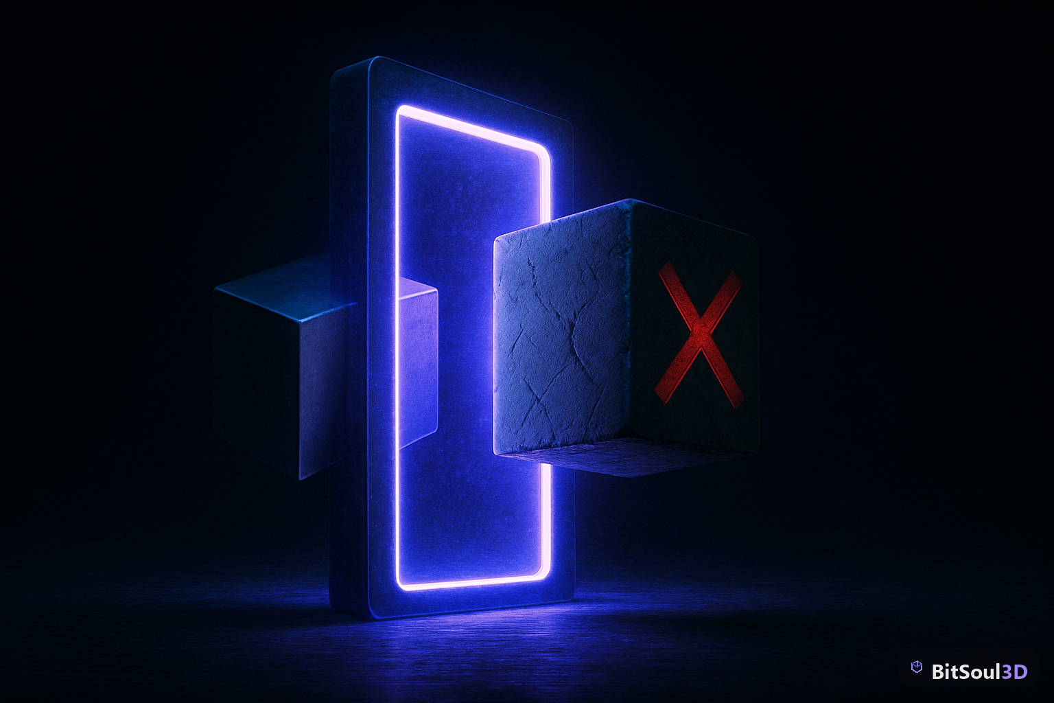 Why Godot GLB imports break with a red X — illustrated