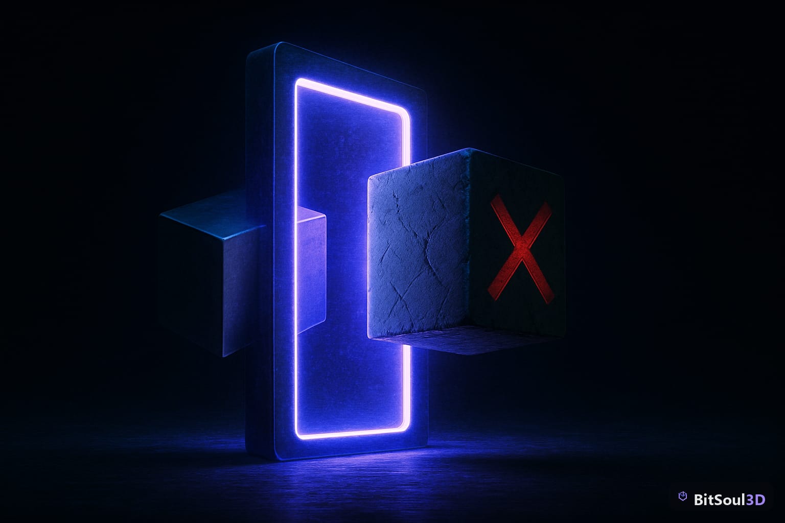 Why Godot GLB imports break with a red X — illustrated