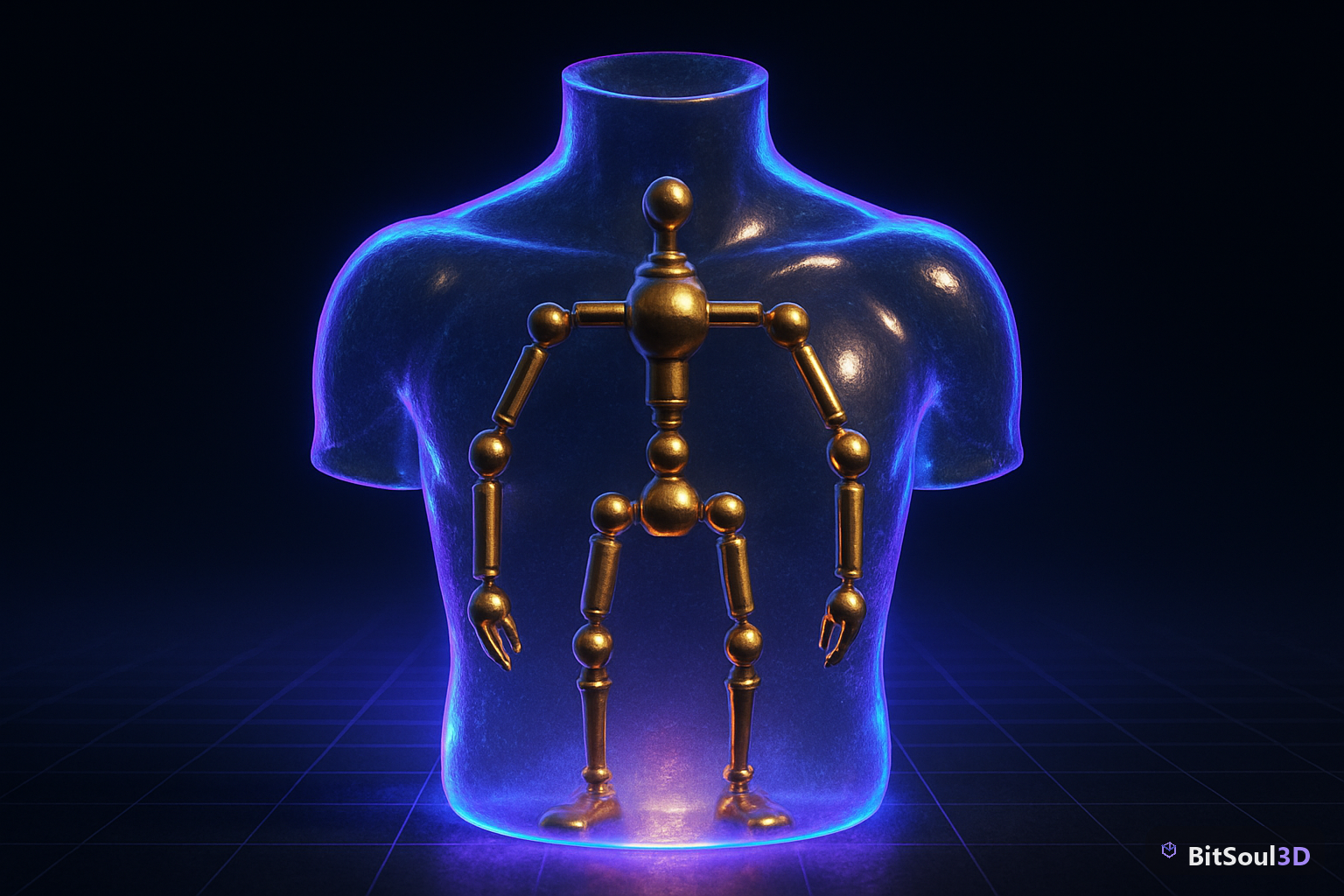 Step 2: Build the Armature in Blender — illustrated